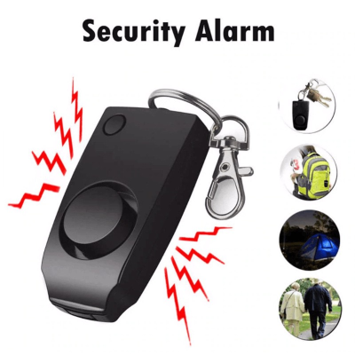 701 Girls Personal Self-Defense Alarm Mini Button Alarm Elderly Emergency Alert Device