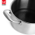 C & E Creative 20cm Single-Sided Couscous Pot Large Capacity Soup Pot Kitchen Household