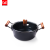 C & E Chuangyizhen Stainless Iron Pot Three-Piece Refined Iron Frying Pan Wok and Soup Pot Kitchen Household