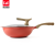 C & E Creative Fine Iron Pan Three-Piece Flat Frying Pan Wok and Soup Pot Stove Universal Kitchen Household