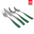 C & E Creative Tableware Four-Piece Stainless Steel New Fashion Knife, Fork and Spoon Household Restaurant
