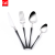 C & E Creative Tableware Four-Piece Stainless Steel New Knife, Fork and Spoon Portable Home Hotel Catering