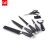 C & E Creative Hammer Cutter 7-Piece Set Durable and Solid Multi-Function Knife Kitchen Household