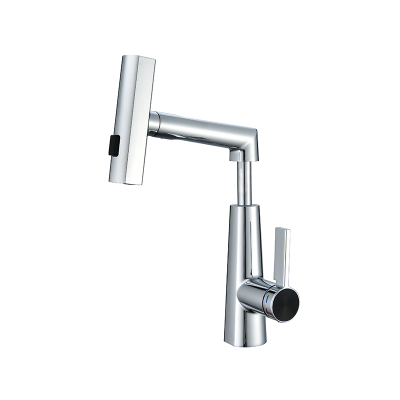 Firmer 2024 new Lifting Wash Basin Faucet Household Washbasin Pull Bathroom Cold and Hot Water Stretch