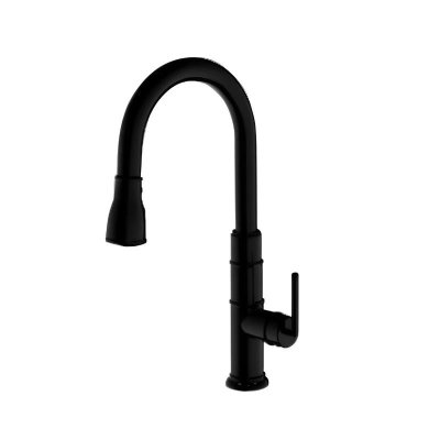 Firmer New Copper Hot and Cold Water Faucet Sink Household Washing Vegetables Basin Black and Golden Gray