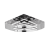 Irinuo Firmer 2023 New Black Titanium Mirror Sus304sus201 Bathroom Pendant Triangular basket