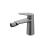 Firmer Heightened Single-Hole Faucet Gun Gray Basin Faucet Hot and Cold Washbasin Faucet