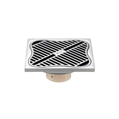 FirmerStainless Steel Floor Drain Washing Machine Bathroom Scarf Large Displacement Square Thickened Universal Deodorant