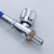 930gvarte Zinc Alloy Lantern Hand Wheel 100% Copper Valve Element Blue Universal Tube Vertical Faucet