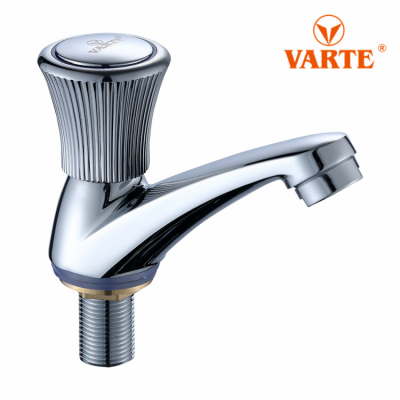 337G Zinc Alloy Main Body Plastic Hand Wheel 100% Copper Valve Element Ingle Handle Faucet with Cold Basin