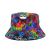 Men's and Women's Fashion Printed European and American Hat Trendy Outdoor Casual Sun Hat Double-Sided Wear Student Doodle Bucket Hat