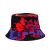 Men's and Women's Fashion Printed European and American Hat Trendy Outdoor Casual Sun Hat Double-Sided Wear Student Doodle Bucket Hat