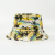 Personalized Graffiti Printing Bucket Hat Double-Sided Painting Letter Hipster Hip Hop Hat Leisure Travel Sun Protection Sun Hat