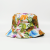 Personalized Graffiti Printing Bucket Hat Double-Sided Painting Letter Hipster Hip Hop Hat Leisure Travel Sun Protection Sun Hat