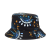 American Hamburger Personalized Graffiti Creative Printing Bucket Hat Four Seasons Double-Sided Wear All-Matching Travel Cap Fishing Bucket Hat