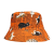 Japanese Harajuku Cat Double-Sided Wear Four Seasons Bucket Hat Street Fashion Sun Hat Letters Cat Printing Outdoor Hat