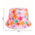 Colorful Five-Pointed Star Foreign Trade Summer Sun Protection Hat Men and Women Couple Outdoor Mountaineering Beach Sun Hat Double-Sided Wear Bucket Hat