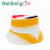 Japan and South Korea Reversible Rainbow Color-Blocking Flat Bucket Hat All-Match Sun Protection for Men and Women Sun Hat Travel Bucket Hat