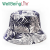 Hot Selling Reversible Palm Leaf Printed Fisherman Bucket Hat Holiday Music Festival Sun Hat