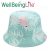 Personalized Fashion Tropical Rainforest Plant Printed Hat Custom Embroidery Hat Unisex Hat Men Bucket Hat