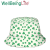 Spring and Summer Clover Printing Bucket Hat Custom Logo Men's and Women's Bucket Hat