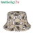 Cartoon Printed Double-Sided Outdoor Casual Sun-Proof Bucket Hat Bucket Hat Bucket Hat