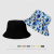 Unisex Double-Sided Printing Beach Ins Popular Style Everyday Fashion Hat Bucket Hat