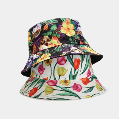 Fashion Ladies Outing Bucket Hat Sun Shade Support Custom Logo Bucket Hat