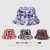 Creative Striped Printing Bucket Hat European and American Men's and Women's Fashion Outdoor Street Sun Hat