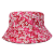 Unisex Custom Color Logo Tie-Dye Bucket Hat Spring Flower Bucket Hat