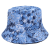 Creative Hat European and American Printed Pattern Women's Summer Outdoor Casual Sun Hat Double-Sided Bucket Hat