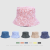 Bucket Hat Women's New Printed Double-Sided Printing Pot Cap European and American Outdoor Flower Sun Protection Hat