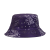 Fashion Designer Double-Sided Printing Embroidered Fisherman Bucket Hat Paisley Printing