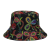 Neutral Maple Leaf Printing Bucket Hat Logo Custom Printing Bucket Hat Wholesale