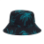 Fashion Men Women Summer Bucket Hat Tropical Palm Leaf Printing Hip Hop Sunscreen Flat Bucket Hat Female