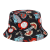 Customized Fully Printed Logo Pattern Sun Protection Double-Sided Wearing Design Bucket Hat