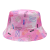 Fashion Summer Spring Unisex Bucket Hat Letter Printing Bucket Hat Neutral Tie Dyed Bucket Hat