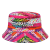 Wholesale Custom Logo Printing Bucket Hat Summer Fisherman Women's Double-Sided Sun Hat
