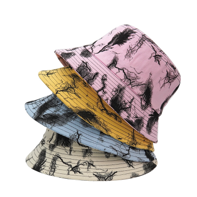 Support Customized Fashion Design Printing Logo Ladies Bucket Hat Custom-Made Clothes Brand Bucket Hat Outdoor