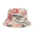 Summer Wholesale Graffiti Printing Two-Side Bucket Hat Sun Bucket Hat Men's and Women's Hats Hip Hop Hat