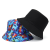 Customized Logo All-in-One Printing and Embroidery Graffiti Fisherman Bucket Hat