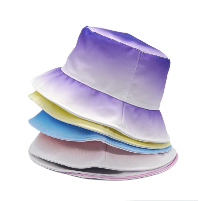 Ink Painting Gradient Printing Bucket Hat Cute Outdoor Hat Sun-Proof Fashion Bucket Hat Customizable Logo Cap