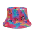 Fashion Summer Wide Brim Butterfly Print Women's Personalized Fashion Bucket Hat Customization