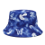 Wholesale Bucket Hat Custom Logo Mushroom Printing Bucket Hat Fashion Tie-Dye Printing Design Sun-Proof Bucket Hat