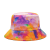 Wholesale Printing Color Double-Sided Sun Hat Neutral Tie Dye Bucket Hat Female Male Casual Hat