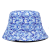 Reversible Fisherman Hat Floral Printed Men's and Women's Bucket Hat Street Hip-Hop Bucket Hat Vintage Printed Fishing Hat