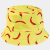 Men Women Chili Printed Bucket Hat Hip Hop Fisherman Panama Hat Outdoor Summer Casual Bucket Hat