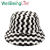 Women's Bucket Hat Winter Windproof Trendy Outdoor Hat Travel Hot Sale Thermal Plaid Female Cap