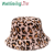 Customized Logo Hat for Women Fall Winter Trend Casual Fisherman Hat Simple Warm Plush Bucket Hat