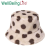 Autumn and Winter Dot Bucket Hat Outdoor Travel All-Match Plush Warm Bucket Hat Artistic Sun Hat